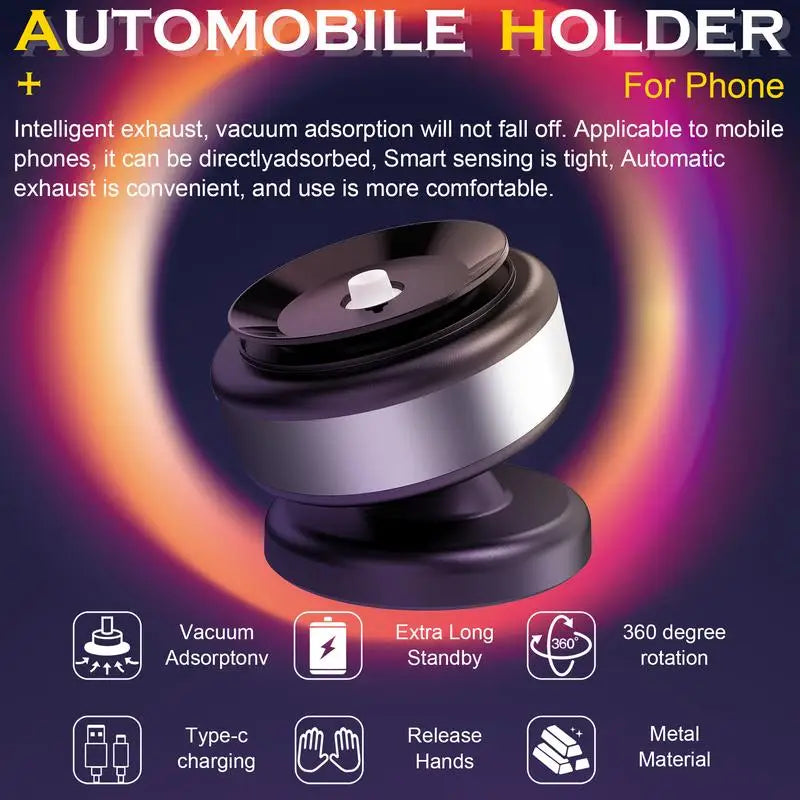 Magnetic Car Phone Holder – 360° Air Vent Mount