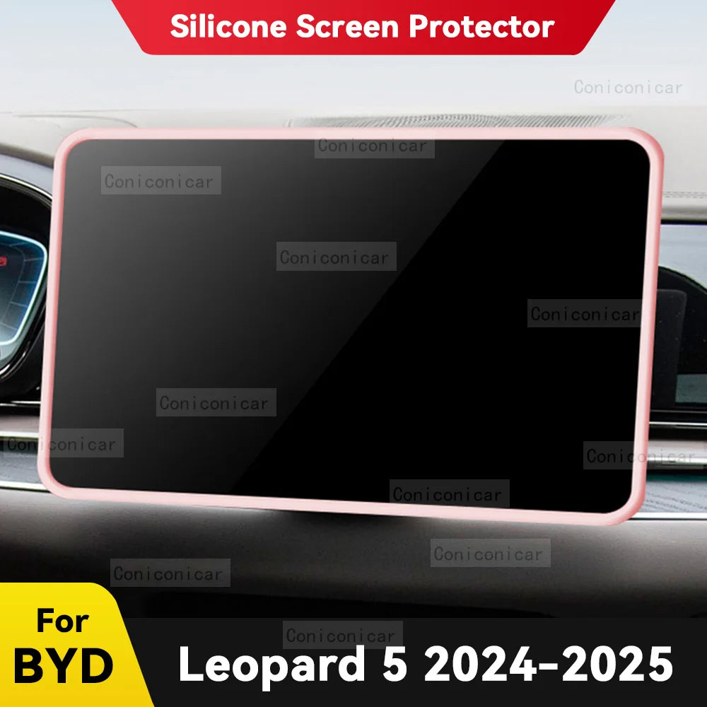 BYD Leopard 5 Screen Edge Cover – 2024-2025 Silicone Frame Protector