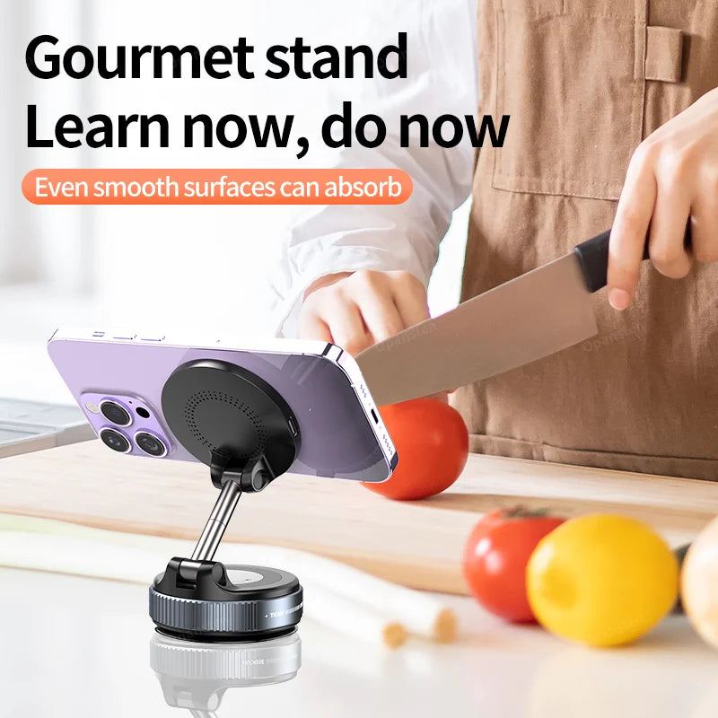 Magnetic Wireless Car Charger – 360° Fast Charging Mount