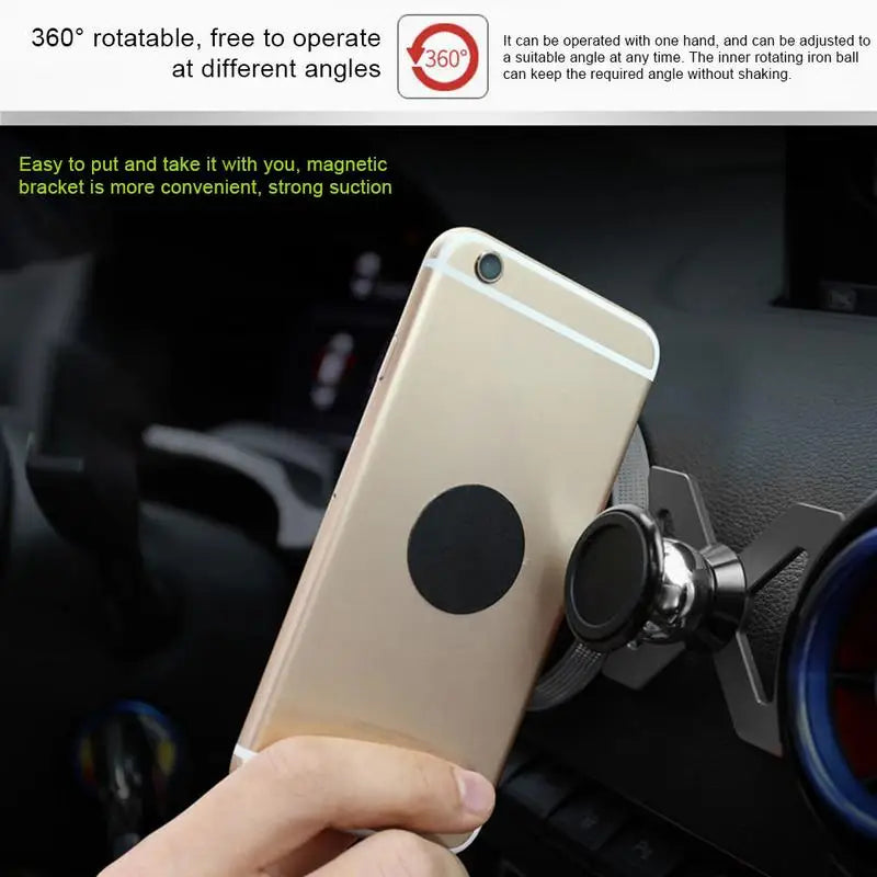 Audi A3 S3 Car Phone Holder – 360° Magnetic Vent Mount