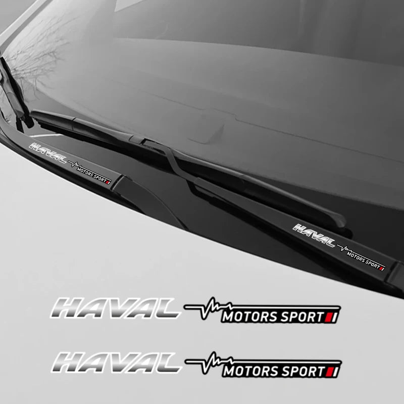 Haval Wiper Stickers – 2/4PCS Window Emblem Set - H2S, M6, H3, H4, H5, H7, H8, F5