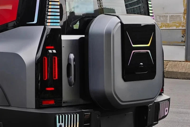 Jetour T2 Spare Tire Cover Sticker – 2023-2024 Traveller