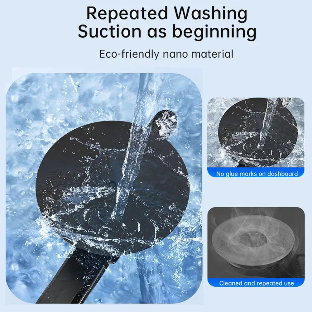 5-in-1 Car Phone Holder – 360° Dashboard & Windshield Mount