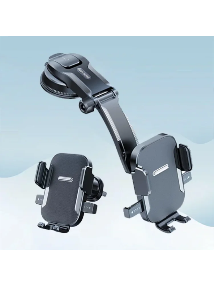 Nano Silicone Car Phone Holder – 360° Foldable Mount