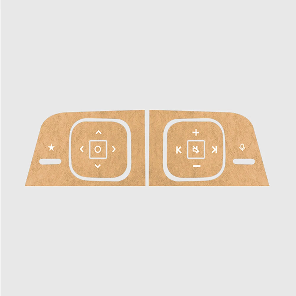 BAIC Jishi Polestone 01 Rox 01 Suede Steering Wheel Button Panel – 2024–2025 Interior Trim