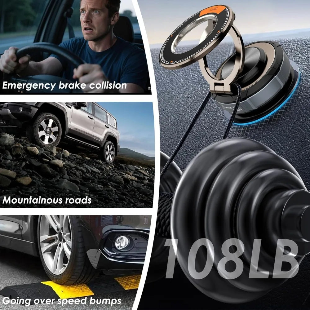Magnetic Phone Holder – Ultra Strong Car Mount