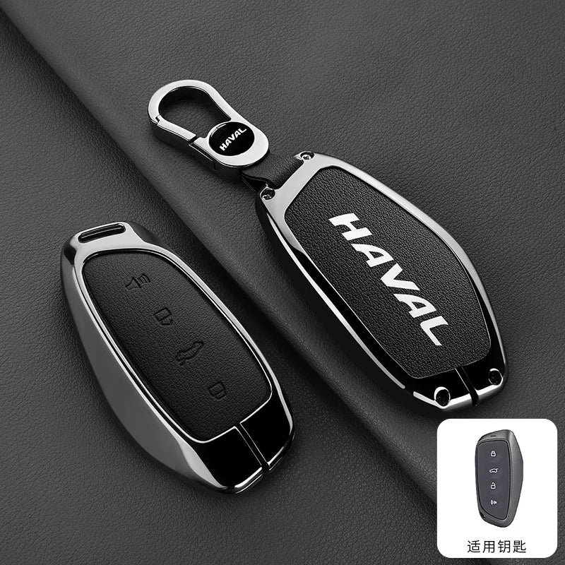 Haval Key Cover – Zinc Alloy Leather Protector - H3 H5 H6 H7 H9 H8 H2 M4