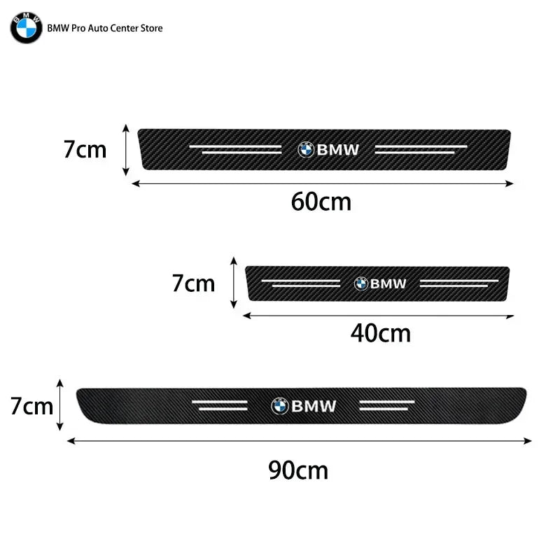 Carbon Fiber Door Sill Protector – Universal Car Threshold Strip