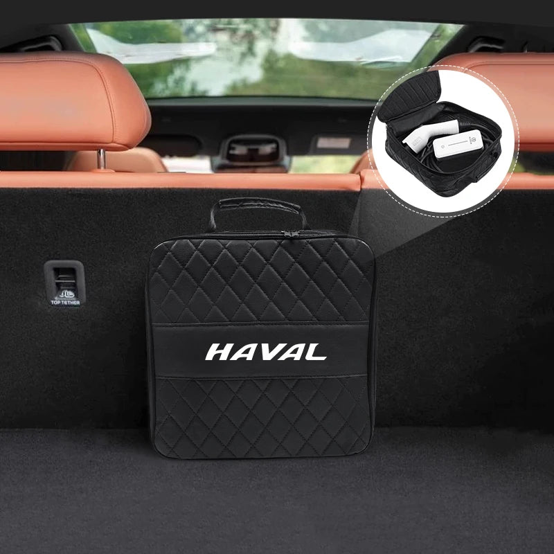 Haval EV Charging Gun Organizer – Trunk Storage Box -H2S M6 H3 H4 H5 H7 H8 H6-Coupe