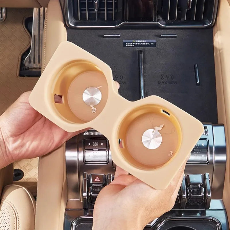 BYD Leopard 8 Cup Holder Mat – Silicone Storage Pad