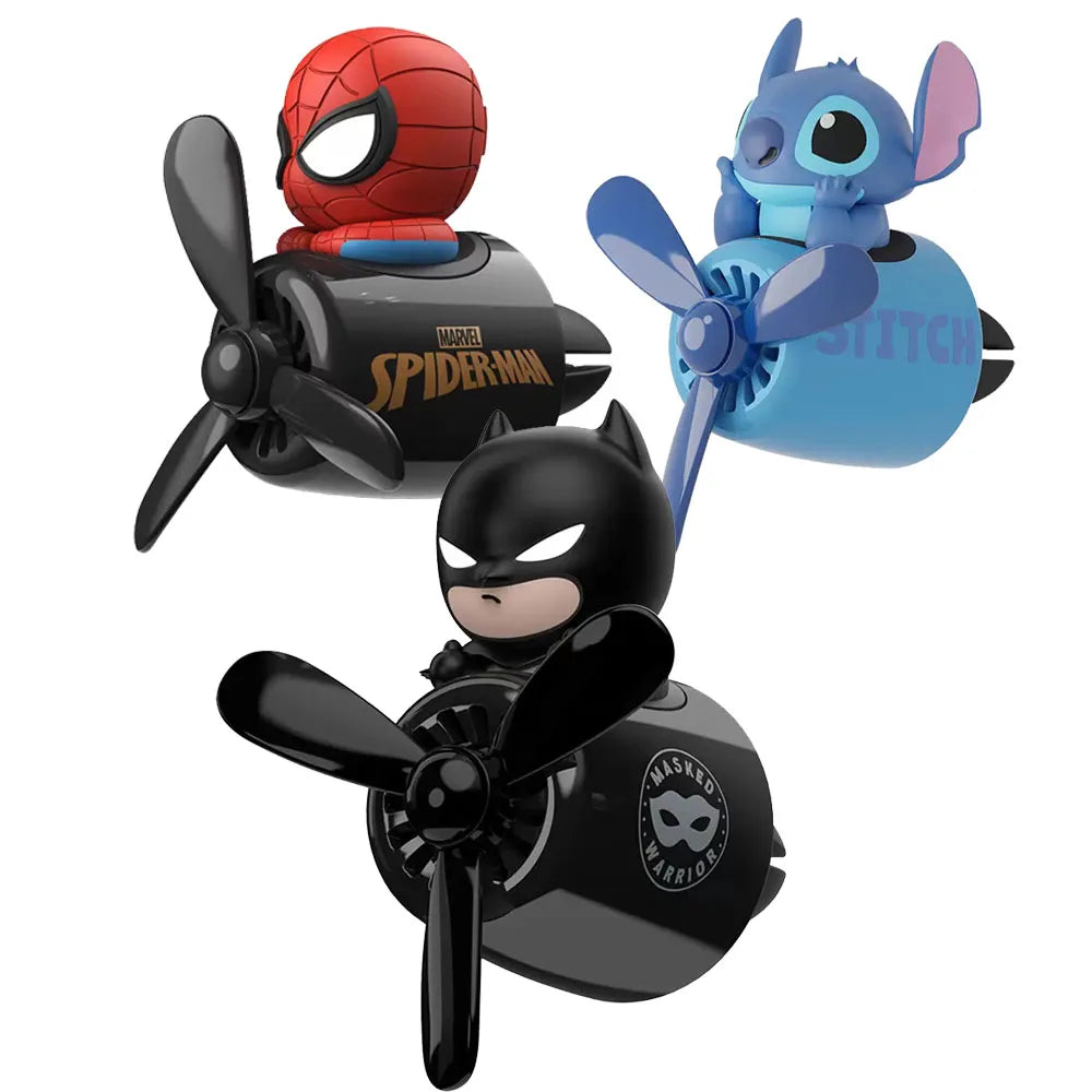 Marvel & Stitch Car Air Freshener – Cartoon Vent Perfume