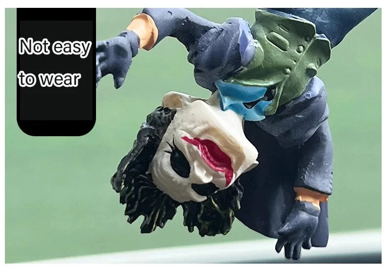 Joker Car Pendant – Creative Resin Rearview Charm 2024