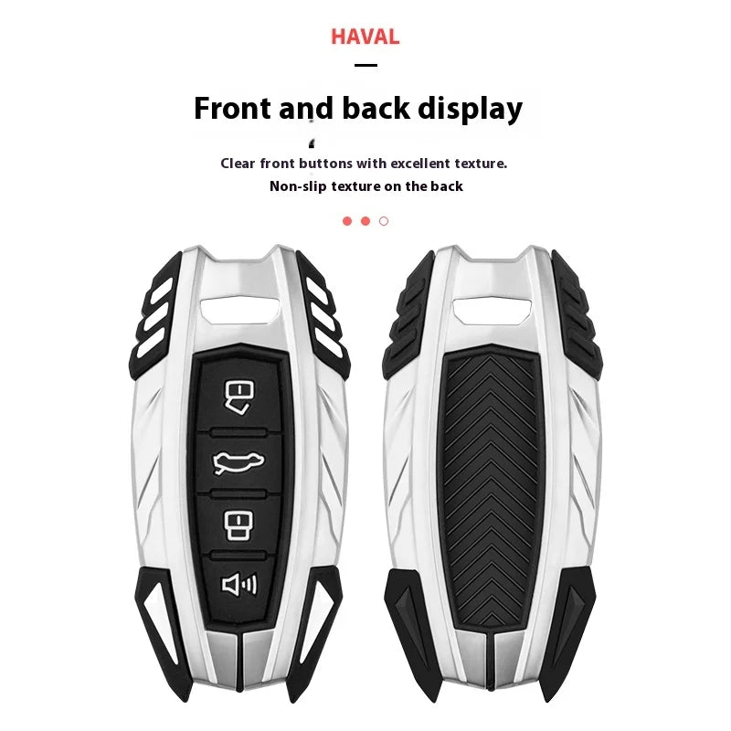 Haval Key Case – Silicone & Zinc Alloy Protector