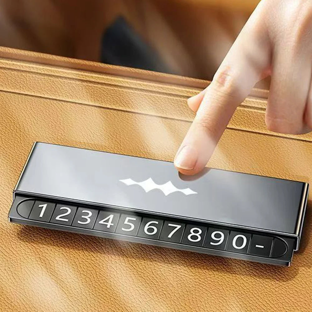 BYD Leopard 5 Parking Number Plate – High-End Interior Accessory