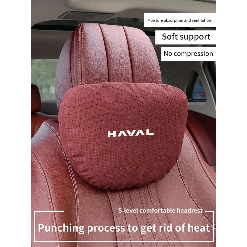 Haval H5 Car Neck Pillow – Universal Lumbar Cushion Set