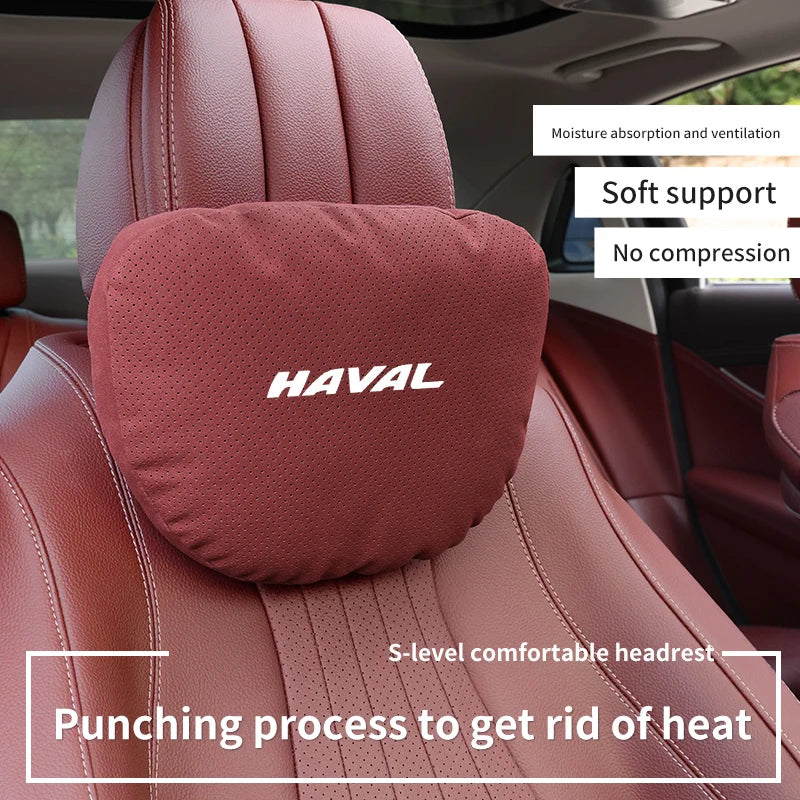 Haval Car Neck Pillow – Headrest & Lumbar Cushion Set - H3 H4 H2 F7 F7X H9 H5 M4 G