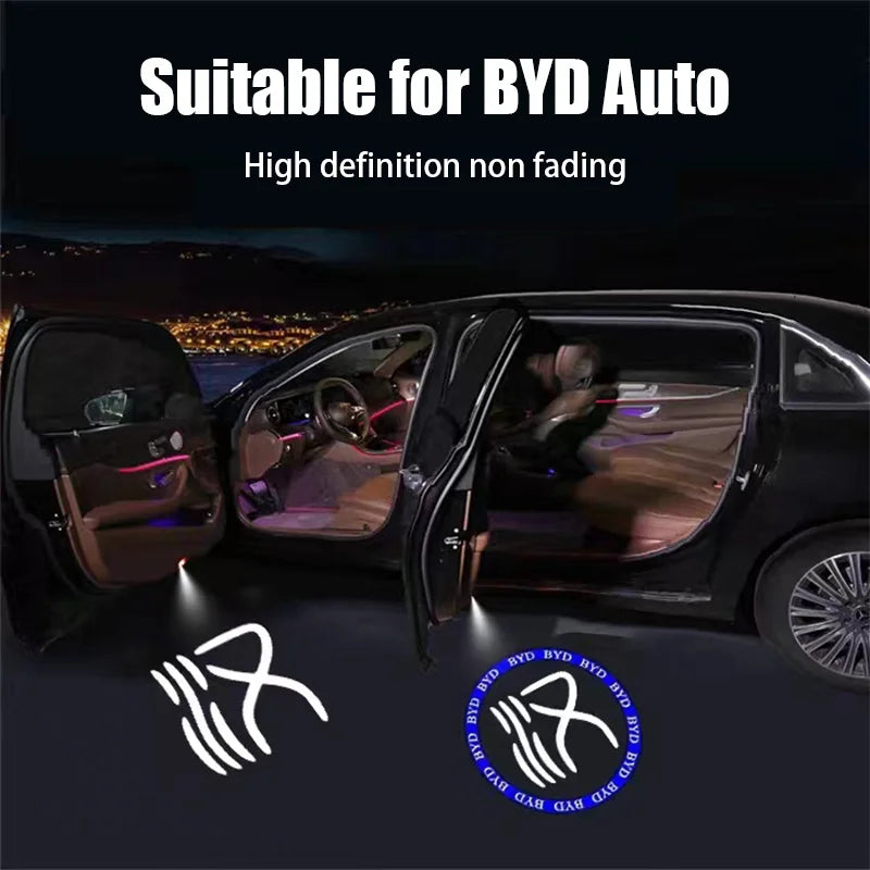 BYD Door Welcome Light – High-Definition LED Entry Projection
