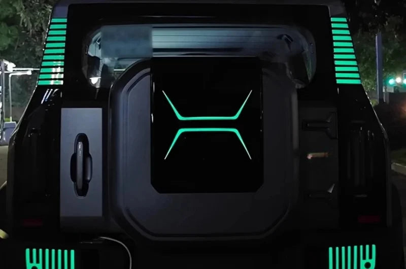 Jetour T2 Spare Tire Cover Sticker – 2023-2024 Traveller