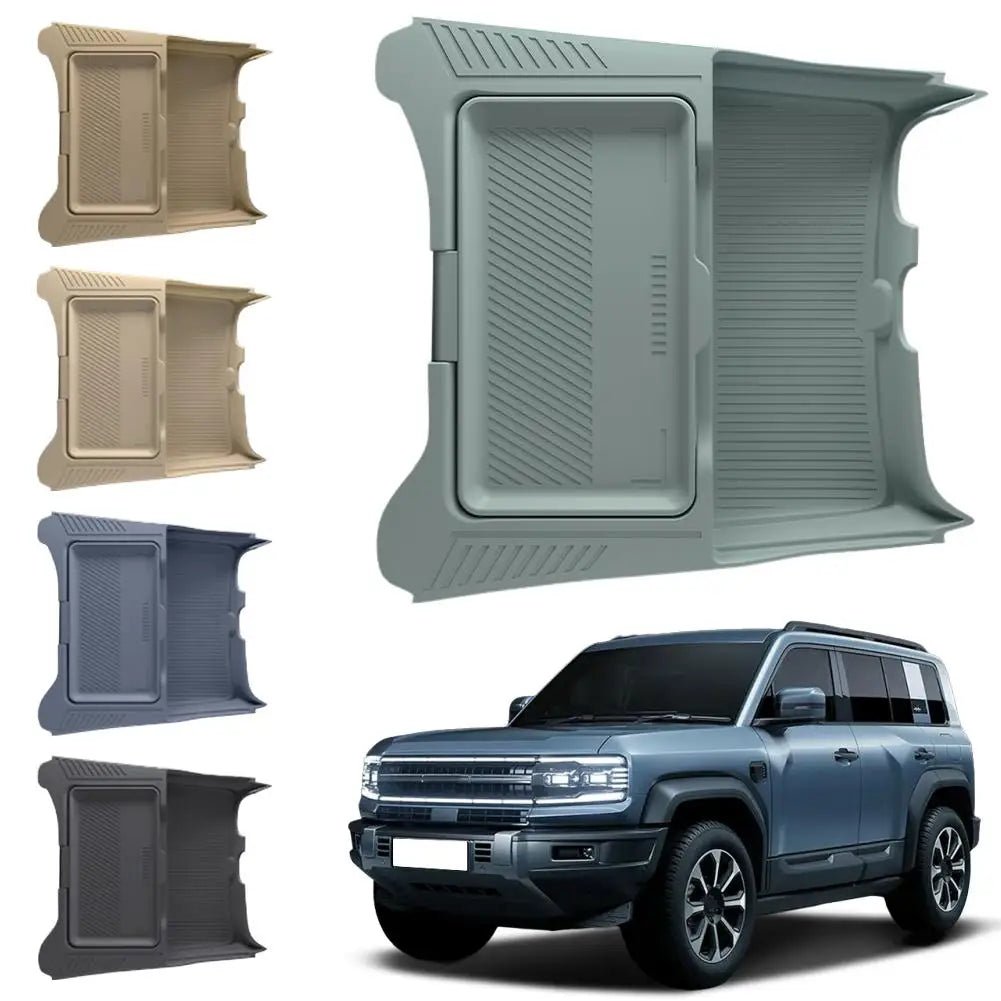 BYD Leopard 5 Storage Box – 2024-2025 Dual-Layer Central Console Organizer