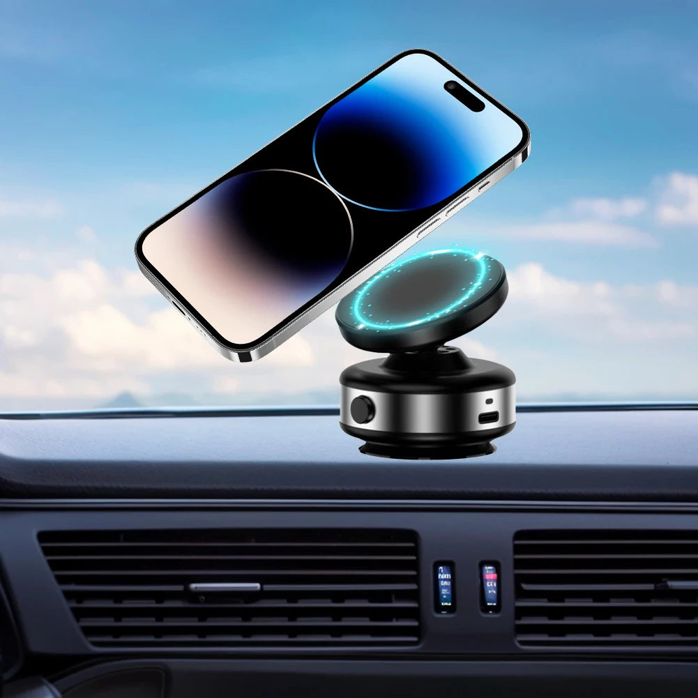 Magnetic Phone Holder – Foldable 360° Car Mount
