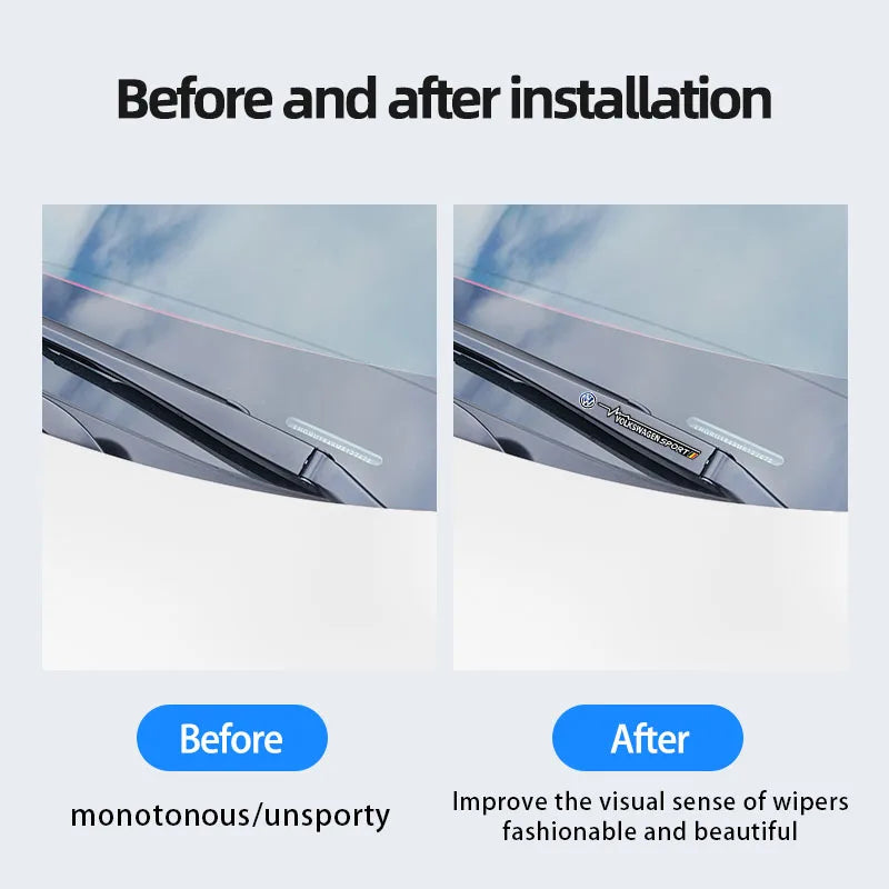 Haval Wiper Stickers – 2/4PCS Window Emblem Set - H2S, M6, H3, H4, H5, H7, H8, F5