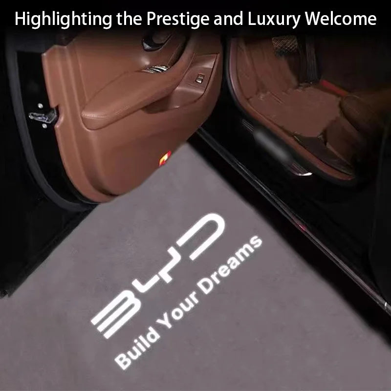 BYD Door Welcome Light – High-Definition LED Entry Projection