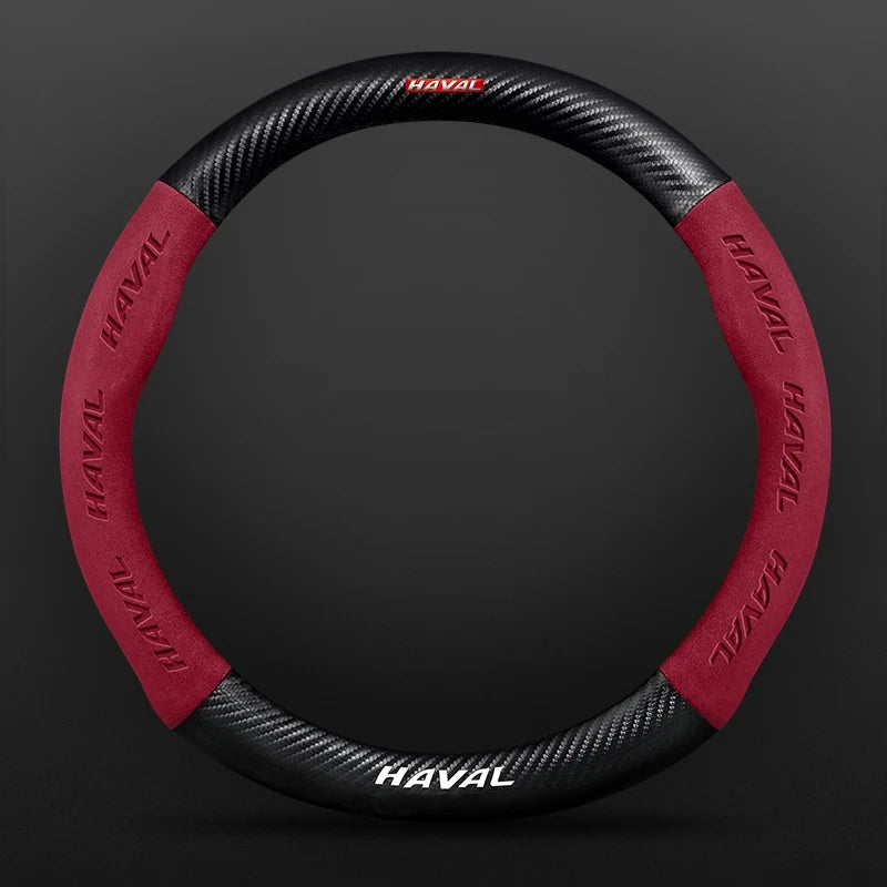 Haval H5 Steering Wheel Cover – 2021-2022 Suede 15-Inch