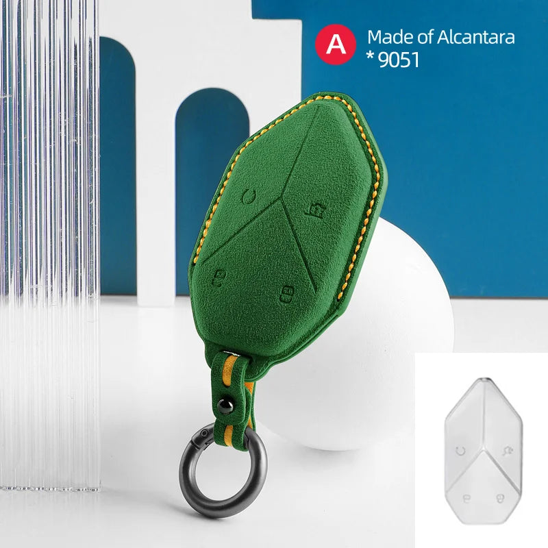 BYD Leopard 5 Alcantara Key Case – DM-I Formula Series