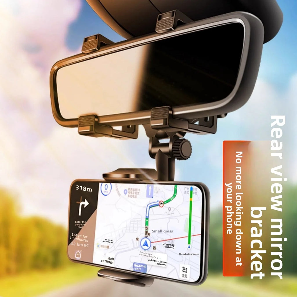 Car Phone Holder – Rearview Mirror Mount