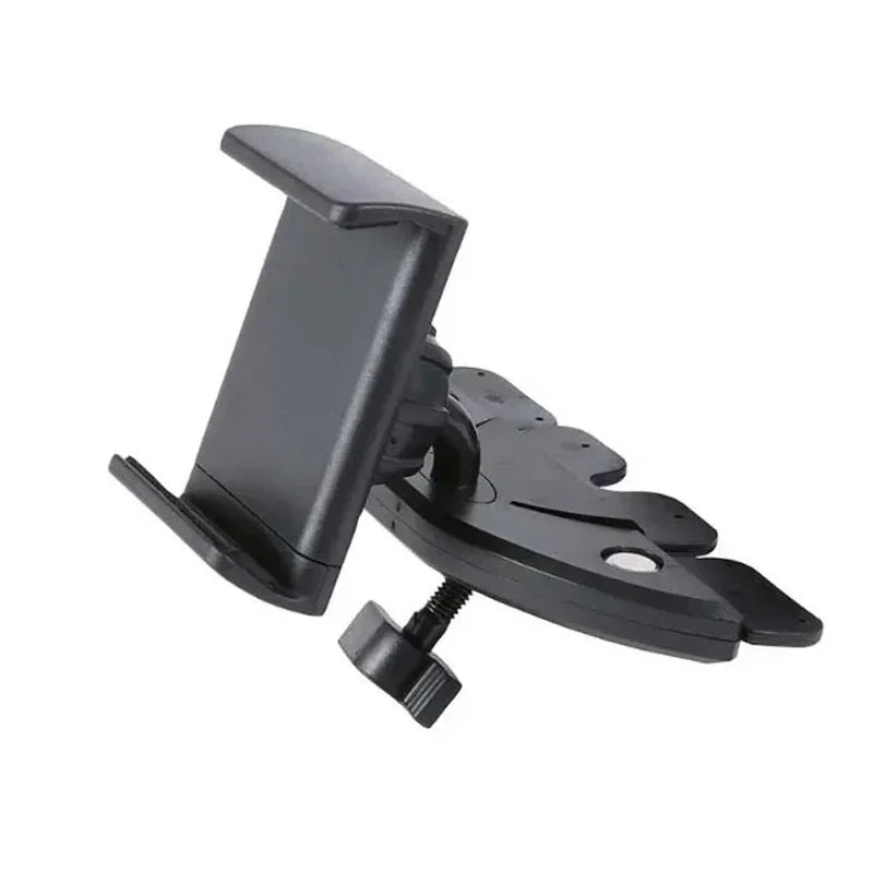 Universal CD Slot Car Phone Holder – 360° Adjustable Mount