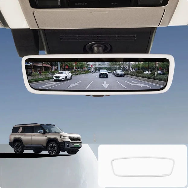 BYD Leopard 8 Mirror Cover – 2024-2025 Silicone Frame Protector