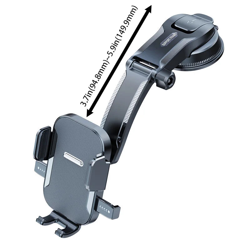 Nano Silicone Car Phone Holder – 360° Foldable Mount