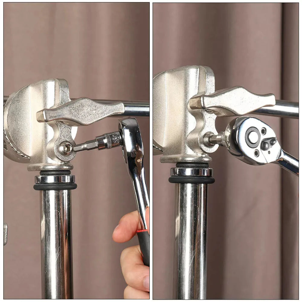 46PCS Ratcheting Wrench Set – Flexible Head Mechanic Tools