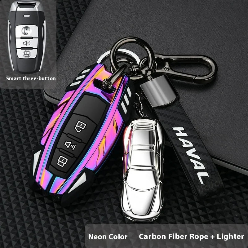 Haval Key Case – Silicone & Zinc Alloy Protector