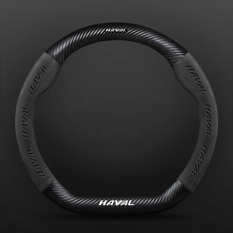 Haval H5 Steering Wheel Cover – 2021-2022 Suede 15-Inch