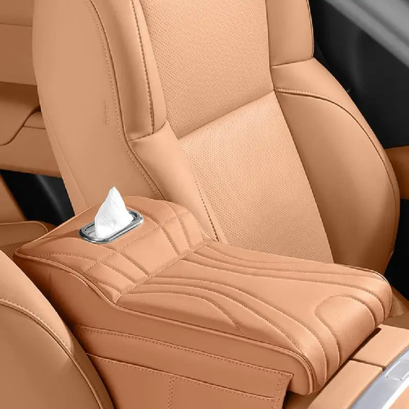 BYD Leopard 8 Armrest Box – 2025 Multifunction Tissue Storage Pad