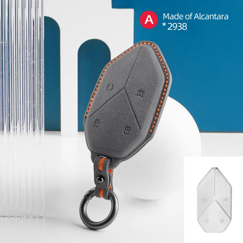BYD Leopard 5 Alcantara Key Case – DM-I Formula Series