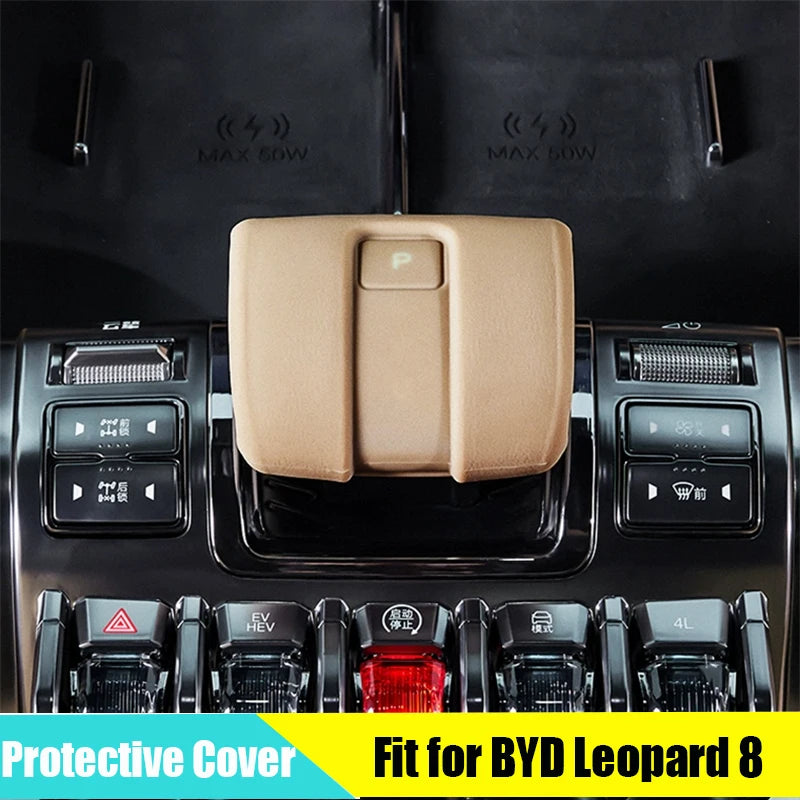 BYD Leopard 8 Gear Cover – 2024-2025 Silicone Lever Protector
