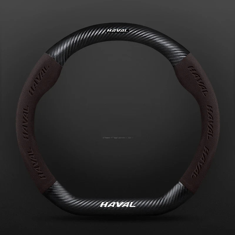 Haval H5 Steering Wheel Cover – 2021-2022 Suede 15-Inch