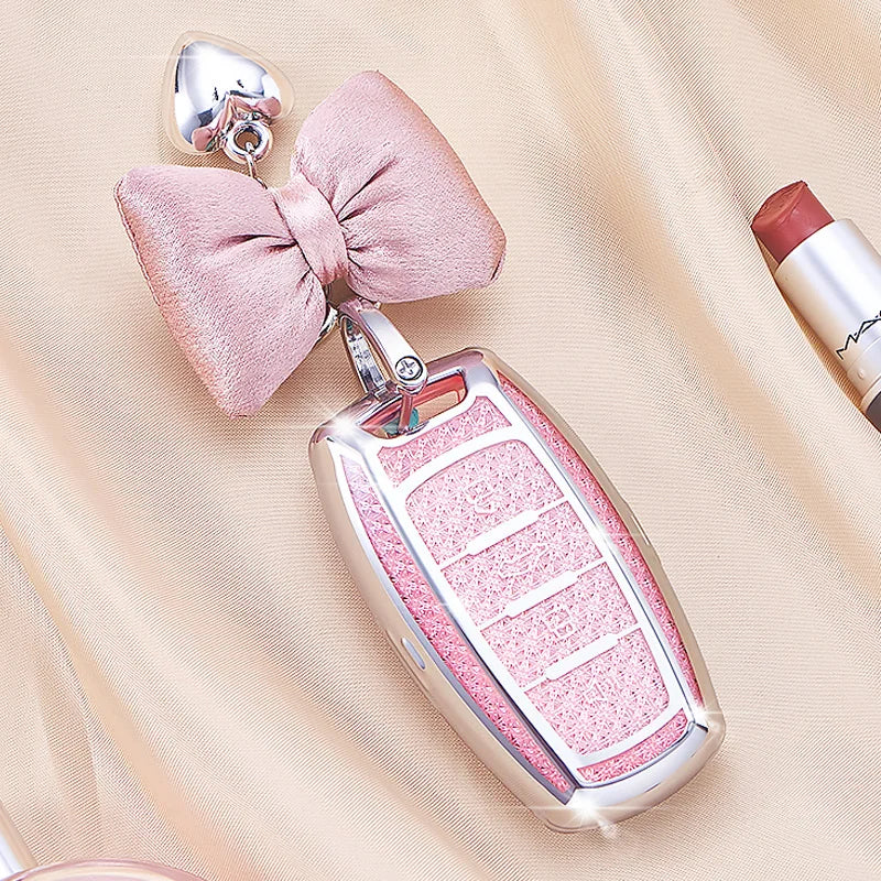 Haval Key Case – Crystal Pink TPU Keychain Cover - H1 H4 H6 H7 H9 F5 F7 H2S GMW