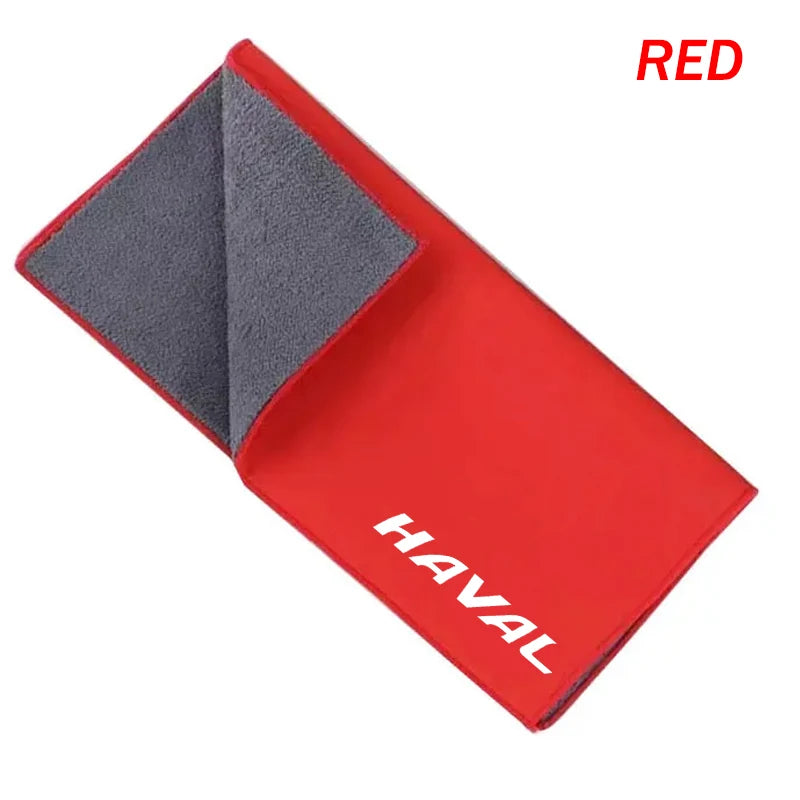 Haval Car Wash Towel – Double-Sided Coral Velvet-H5 H6 H7 H8 F5 Car