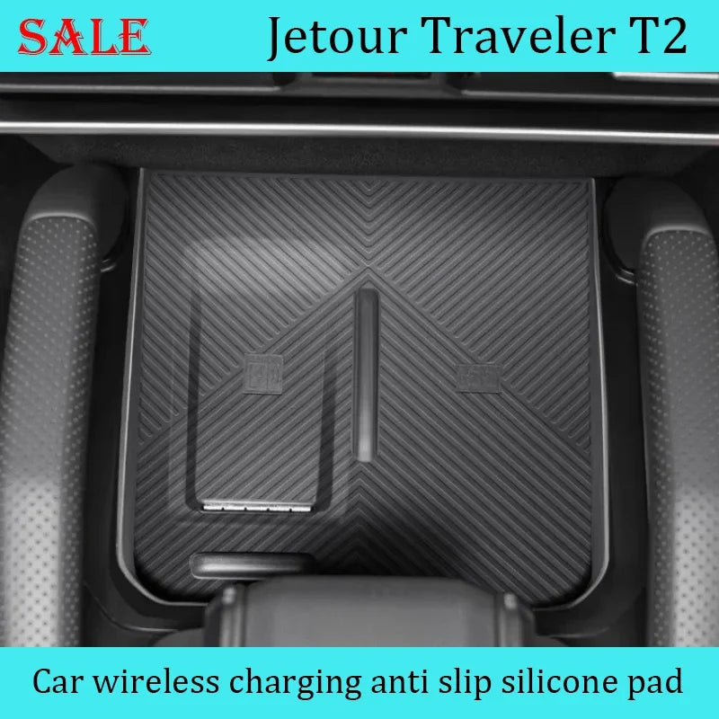 Jetour T2 Wireless Charging Pad – Anti-Slip Silicone