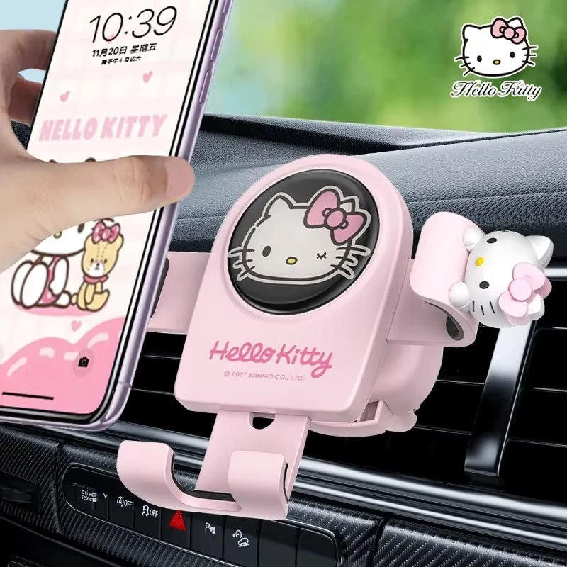 Hello Kitty Car Phone Mount – Air Vent Aromatherapy Clip
