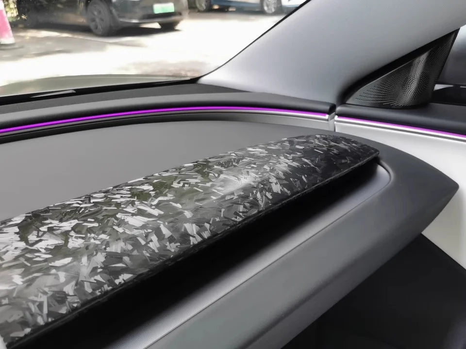 Black Forged Carbon Fiber Vinyl Wrap – Honeycomb Car Film