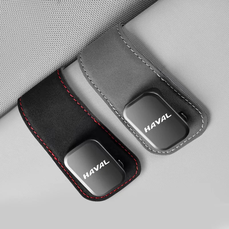 Haval Sun Visor Clip – Leather Magnetic Glasses Holder -H3 H4 H9 F7X H8 F5 H2 F7 Dargo M6 H5 H7