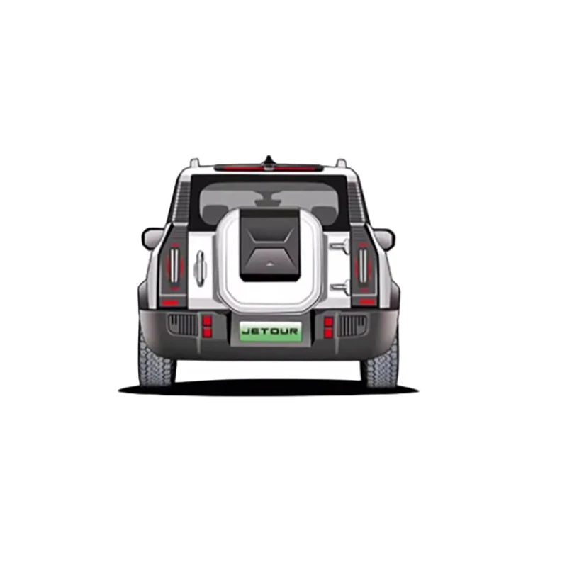 Jetour T2 Rear Window Warning Sticker – 2024 Traveller