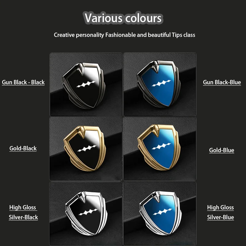 BYD Fangchengbao Leopard 5/8 Metal Shield – 3D Car Body Badge