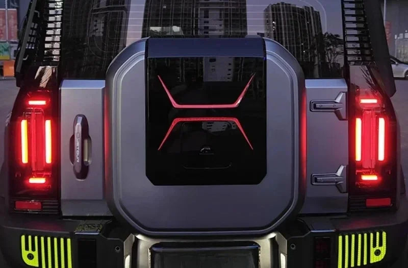 Jetour T2 Spare Tire Cover Sticker – 2023-2025 Traveller