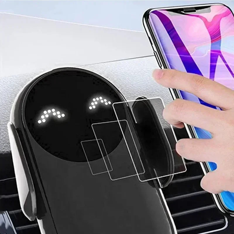 Vikefon 30W Wireless Car Charger – Intelligent Phone Holder
