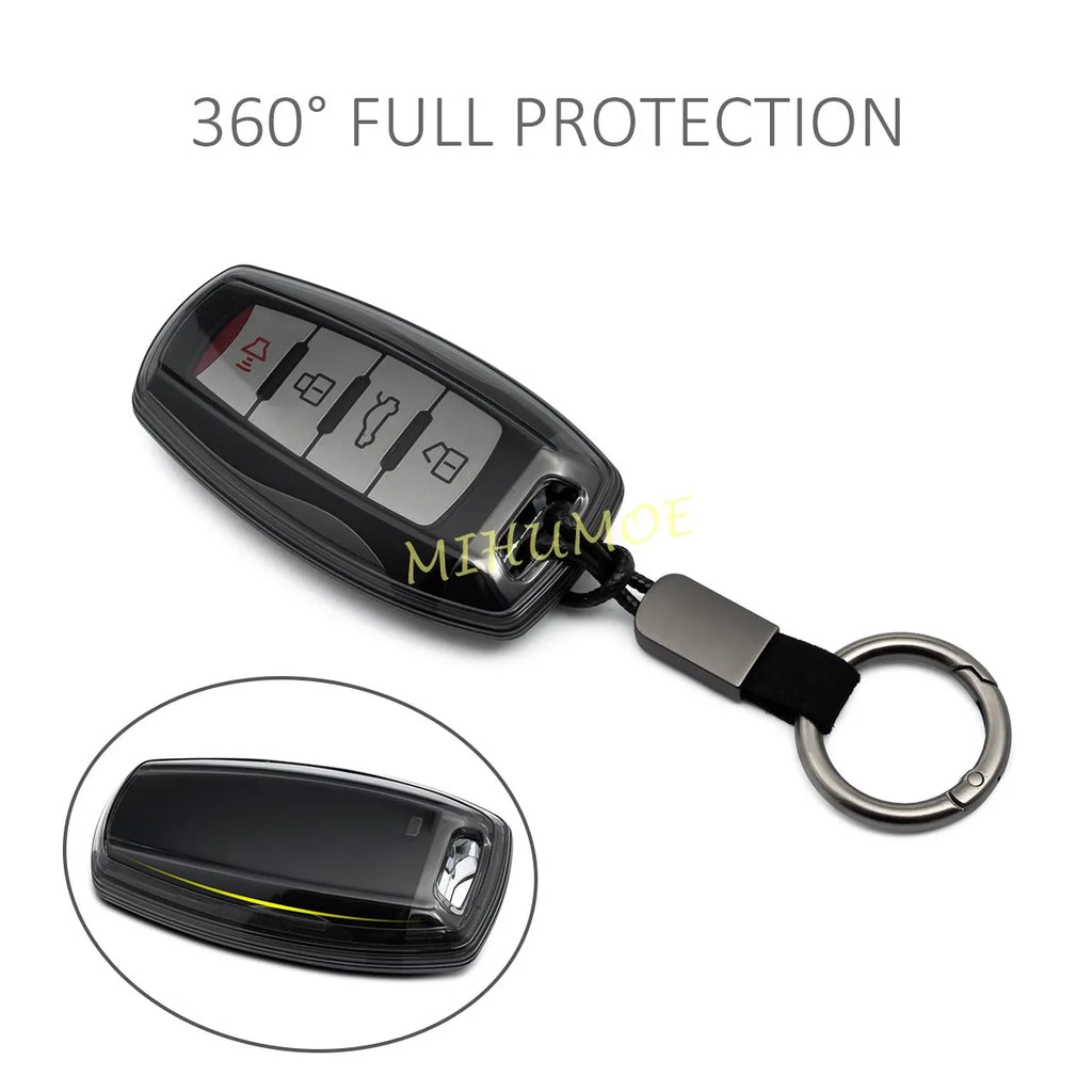 Haval Key Fob Case – Transparent 4-Button Cover